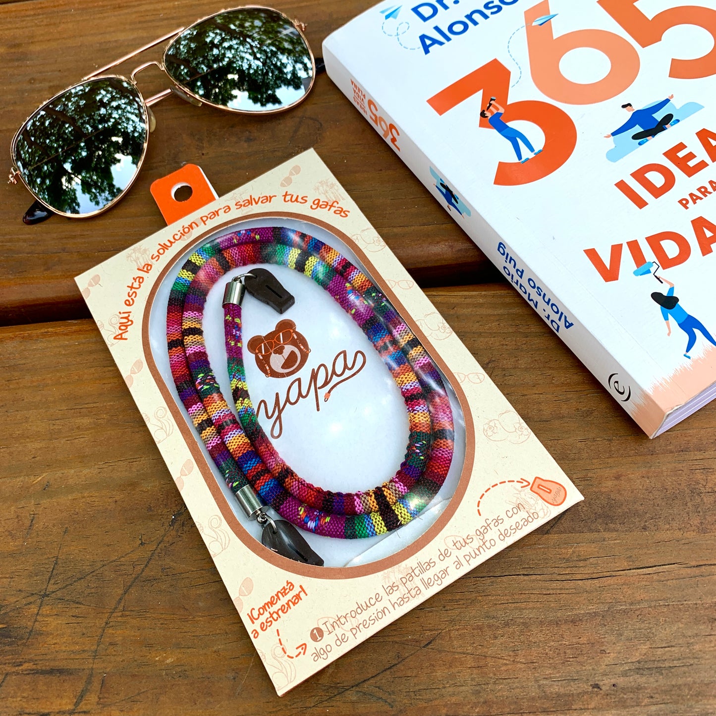 Cuelga Gafas Tejido Etnico Bulevar