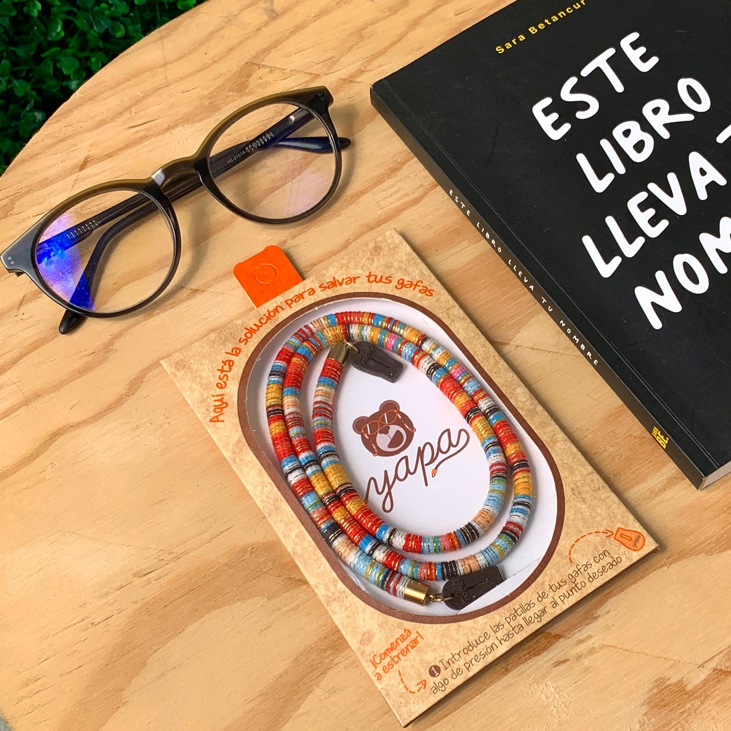 Cuelga Gafas Tejido Etnico La sexta